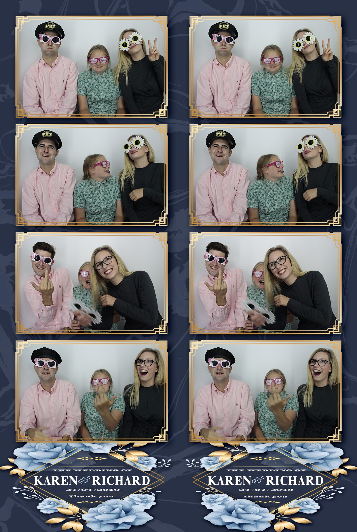 Richard & Karen's Wedding Reception | View more photos from the event at gallery.myphotoboothexperience.co.uk/u/MyPhotoBoothExperienceLtd/Richard-Karens-Wedding-Reception